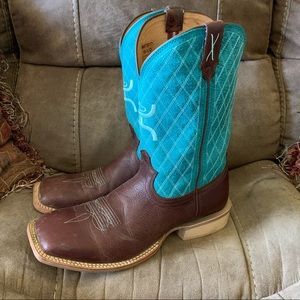 Twisted X square toe boots